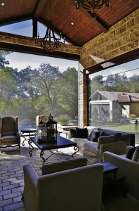 motorized patio shades Texas