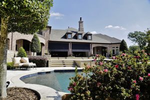 Electric Porch Shades-Three Oaks #2, Dallas, TX