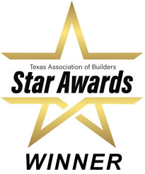 Texas Builder Association Winner - KJ Custom Outdoor Living - Houston, TX